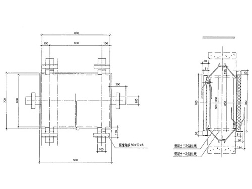 均化庫庫側(cè)檢修門